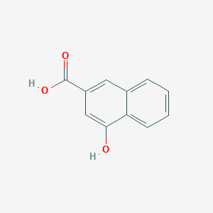 molecular formula C11H8O3 B169046 4-羟基-2-萘甲酸 CAS No. 1573-91-7