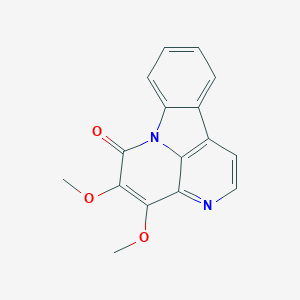 molecular formula C16H12N2O3 B169079 甲基苦参酮 CAS No. 18110-87-7