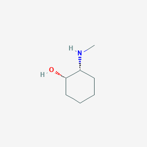 molecular formula C7H15NO B169133 Cyclohexanol, 2-(methylamino)-, (1S,2R)- CAS No. 112708-89-1