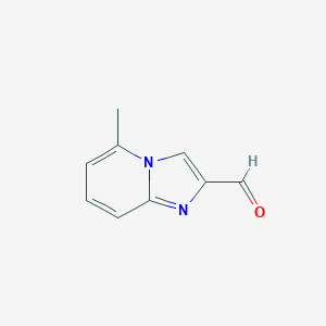 molecular formula C9H8N2O B169138 5-Methylimidazo[1,2-a]pyridine-2-carbaldehyde CAS No. 118000-44-5