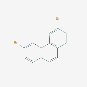 molecular formula C14H8Br2 B169145 3,6-Dibromophenanthrene CAS No. 174735-02-5
