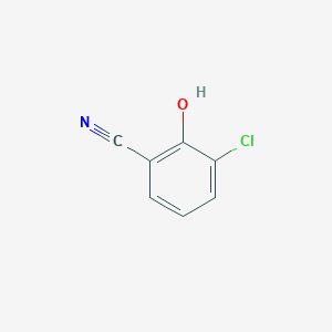 molecular formula C7H4ClNO B169180 3-Chloro-2-hydroxybenzonitrile CAS No. 13073-27-3