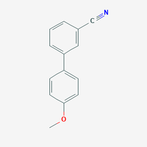 molecular formula C14H11NO B169181 3-(4-甲氧基苯基)苯甲腈 CAS No. 154197-00-9