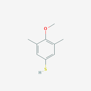 molecular formula C9H12OS B169187 3,5-二甲基-4-甲氧基硫酚 CAS No. 140131-92-6