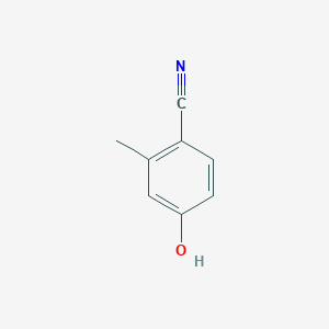 molecular formula C8H7NO B169208 4-羟基-2-甲基苯甲腈 CAS No. 14143-26-1