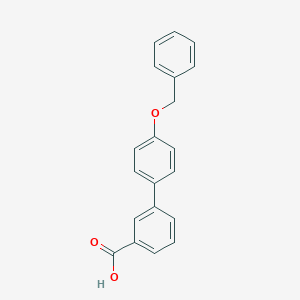 molecular formula C20H16O3 B169217 3-(4-苄氧基苯基)苯甲酸 CAS No. 167627-37-4