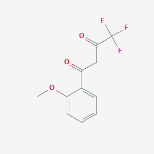 B169223 4,4,4-Trifluoro-1-(2-methoxyphenyl)butane-1,3-dione CAS No. 15191-69-2