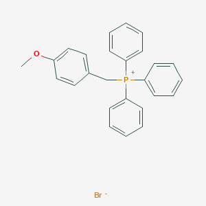 molecular formula C26H24BrOP B169224 （4-甲氧基苄基）（三苯基）溴化鏻 CAS No. 1530-38-7