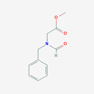 B169239 Methyl 2-(N-benzylformamido)acetate CAS No. 123017-47-0