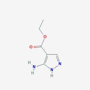 molecular formula C6H9N3O2 B169246 5-氨基-1H-吡唑-4-羧酸乙酯 CAS No. 103259-35-4
