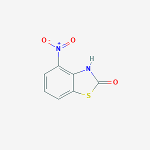 molecular formula C7H4N2O3S B016928 4-Nitrobenzo[D]thiazol-2-OL CAS No. 109493-09-6