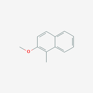 molecular formula C12H12O B169330 2-甲氧基-1-甲基萘 CAS No. 1130-80-9