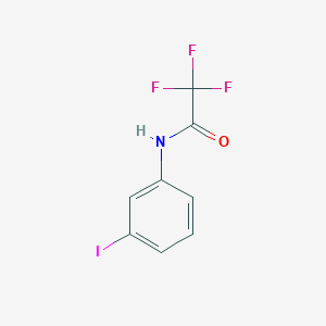 B169340 2,2,2-trifluoro-N-(3-iodophenyl)acetamide CAS No. 180530-11-4