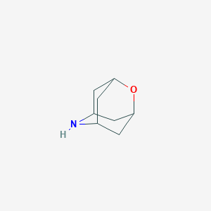 B169371 (1r,3r,5r,7r)-2-Oxa-6-azaadamantane CAS No. 19557-29-0