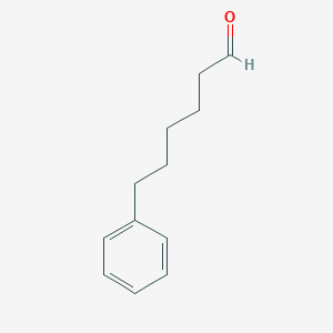 molecular formula C12H16O B169465 6-Phenylhexanal CAS No. 16387-61-4