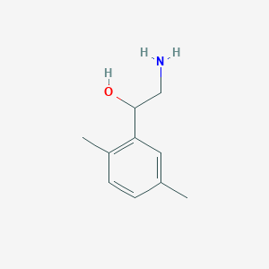B169499 2-Amino-1-(2,5-dimethylphenyl)ethanol CAS No. 133562-38-6