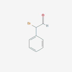 molecular formula C8H7BrO B169500 2-溴-2-苯乙醛 CAS No. 16927-13-2