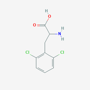 molecular formula C9H9Cl2NO2 B169503 2-amino-3-(2,6-dichlorophenyl)propanoic Acid CAS No. 128833-96-5