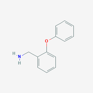 molecular formula C13H13NO B169538 (2-苯氧基苯基)甲胺 CAS No. 107624-14-6