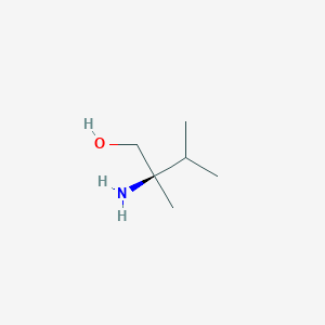 B169564 R-2-Amino-2,3-dimethyl-butan-1-OL CAS No. 155158-75-1