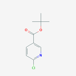 molecular formula C10H12ClNO2 B169621 tert-Butyl 6-chloronicotinate CAS No. 115309-57-4