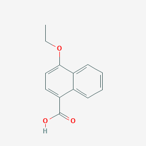 molecular formula C13H12O3 B169622 4-Ethoxy-1-naphthoic acid CAS No. 19692-24-1