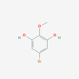 molecular formula C7H7BrO3 B016964 5-溴-2-甲氧基间苯二酚 CAS No. 133932-61-3