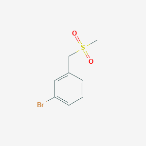 molecular formula C8H9BrO2S B169642 3-Bromobenzylmethylsulfone CAS No. 153435-84-8