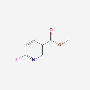 molecular formula C7H6INO2 B169652 甲基6-碘烟酸酯 CAS No. 173157-33-0