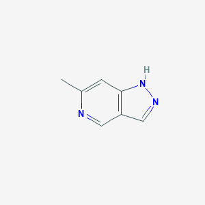 molecular formula C7H7N3 B169660 6-Methyl-1H-pyrazolo[4,3-c]pyridine CAS No. 1357946-60-1