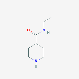 molecular formula C8H16N2O B169664 N-乙基哌啶-4-甲酰胺 CAS No. 1903-65-7