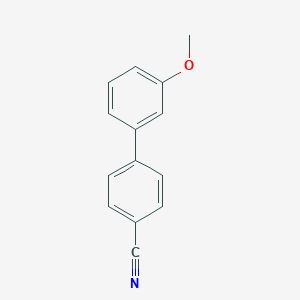 molecular formula C14H11NO B169665 4-(3-甲氧基苯基)苯甲腈 CAS No. 154848-39-2