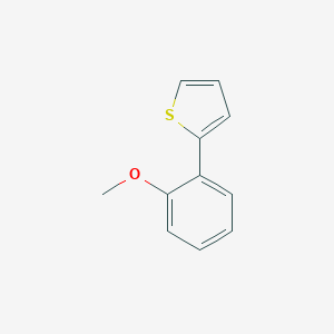 molecular formula C11H10OS B169673 2-(2-甲氧基苯基)噻吩 CAS No. 17595-92-5