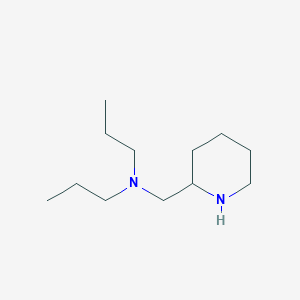 molecular formula C12H26N2 B169690 2-[(Dipropylamino)methyl]piperidine CAS No. 116881-79-9