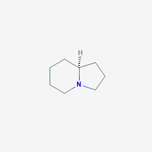 molecular formula C8H15N B169700 (S)-(+)-八氢吲哚嗪 CAS No. 18881-13-5