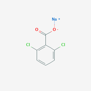 molecular formula C7H3Cl2NaO2 B169703 2,6-二氯苯甲酸钠 CAS No. 10007-84-8