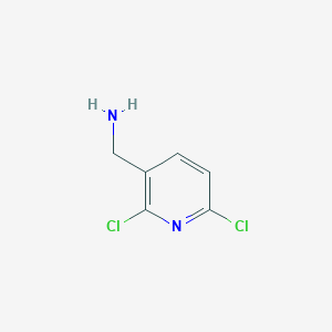 B169725 (2,6-Dichloropyridin-3-YL)methanamine CAS No. 120739-71-1