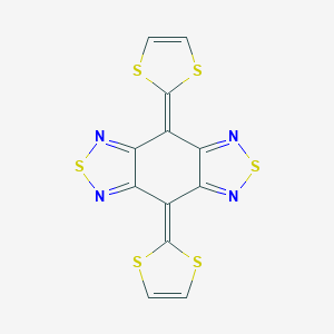 molecular formula C12H4N4S6 B169727 BTQBT（经升华纯化） CAS No. 135704-54-0