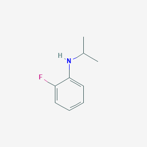 B169749 N-isopropyl-2-fluoroaniline CAS No. 112121-87-6