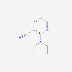 molecular formula C10H13N3 B169753 3-氰基-2-二乙基氨基吡啶 CAS No. 17782-02-4