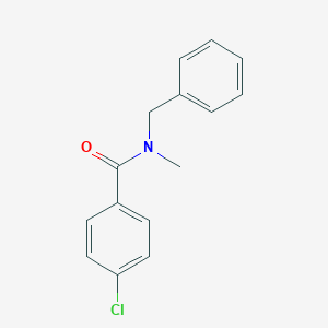 B169755 N-benzyl-4-chloro-N-methylbenzamide CAS No. 137374-28-8
