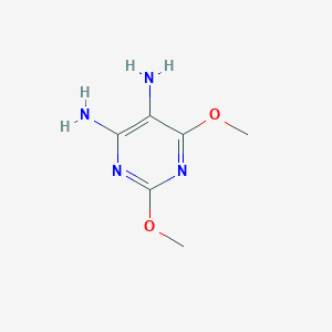 B169801 5,6-Diamino-2,4-dimethoxypyrimidine CAS No. 133185-44-1