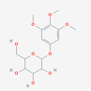 molecular formula C15H22O9 B016983 Koaburside CAS No. 41514-64-1