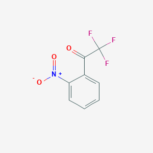 molecular formula C8H4F3NO3 B169869 2,2,2-Trifluoro-1-(2-nitrophenyl)ethanone CAS No. 17408-17-2