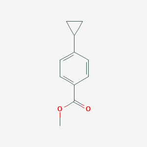 molecular formula C11H12O2 B169870 4-环丙基苯甲酸甲酯 CAS No. 148438-03-3