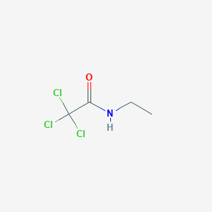 molecular formula C4H6Cl3NO B169872 2,2,2-trichloro-N-ethylacetamide CAS No. 14301-39-4