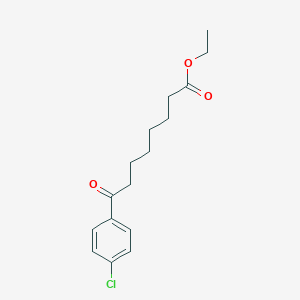 Ethyl 8-(4-chlorophenyl)-8-oxooctanoate