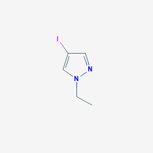 molecular formula C5H7IN2 B169947 1-Ethyl-4-iodo-1H-pyrazole CAS No. 172282-34-7