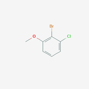 molecular formula C7H6BrClO B169984 2-溴-1-氯-3-甲氧基苯 CAS No. 174913-08-7