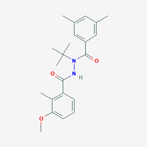 molecular formula C22H28N2O3 B170004 Methoxyfenozide CAS No. 163442-56-6